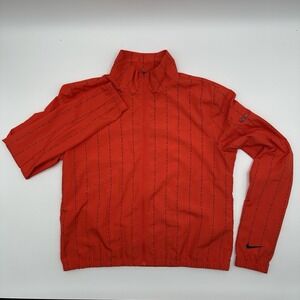 Nike Running Womens Small S Red Dri-Fit Icon Clash Windbreaker Full Zip Jacket‎
